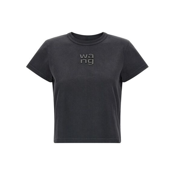 T By Alexander Wang Women 'Hotfix Logo' T-Shirt